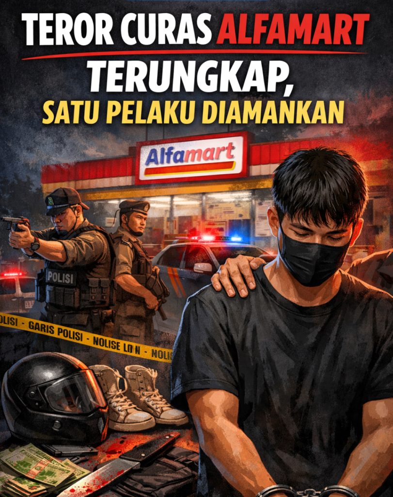 Teror Curas Alfamart Terungkap, Satu Pelaku Diamankan