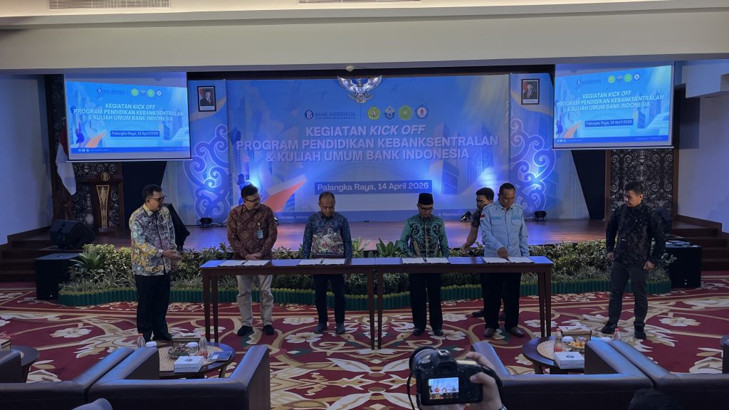 Beasiswa Pendidikan Kebanksentralan Resmi Diluncurkan, Ratusan Mahasiswa Kalteng Berpeluang Dapat Bantuan Pendidikan hingga Penelitian