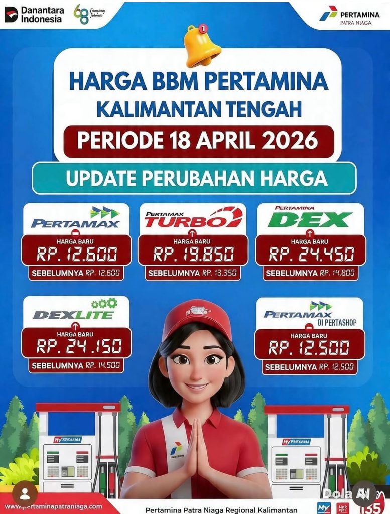 Harga BBM Nonsubsidi Naik, Dexlite dan Pertamina Dex Tembus Rp24 Ribu