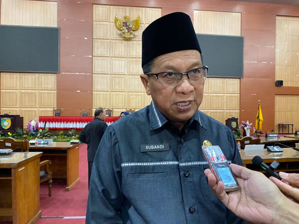 Subandi Dorong Lelang Proyek Fisik Dilakukan Lebih Awal
