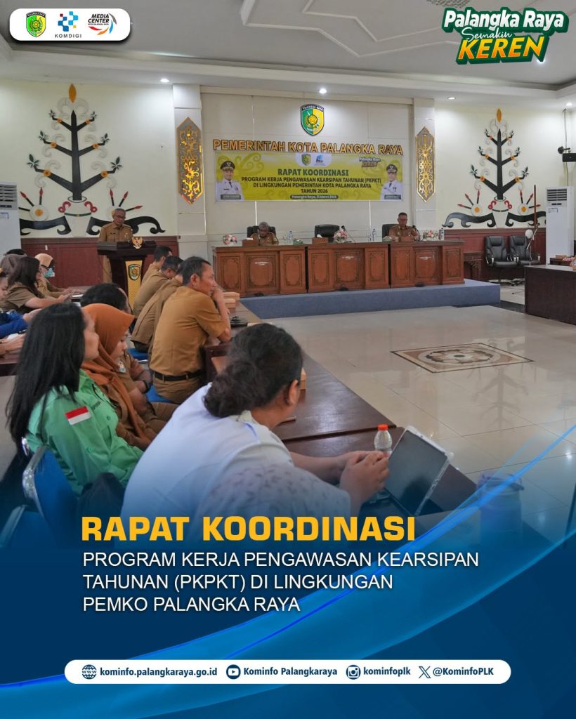 Sekda Dorong Perangkat Daerah Tingkatkan Anggaran Pengelolaan Arsip